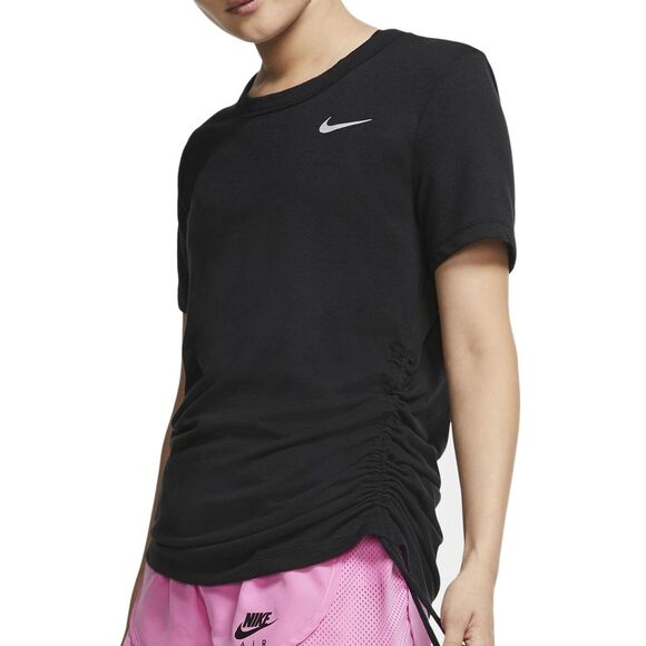 Nike Remera Miler Top Short Sleeve Cinched Sies Tee Size Small T-Shirt S - Picture 1 of 12